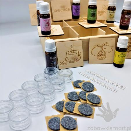 Zestaw do treningu zapachowego/ węchowego z pojemnikami - obrazek 4