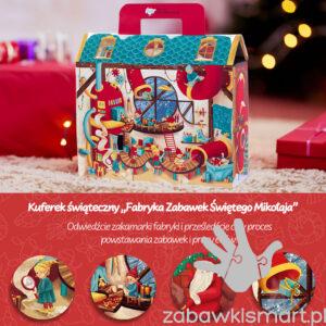 Kuferek Świąteczny- Fabryka zabawek Świętego Mikołaja