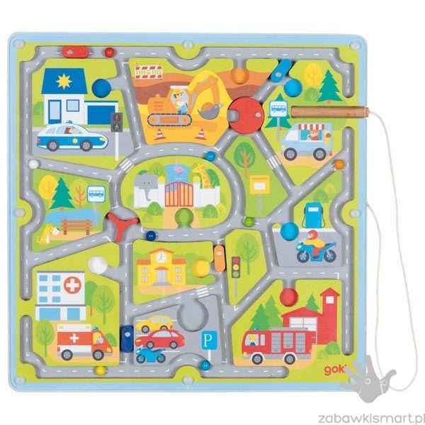 Labirynt magnetyczny Miasto- Goki - obrazek 3