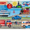 Puzzle dźwiękowe Melissa & Doug- Pojazdy