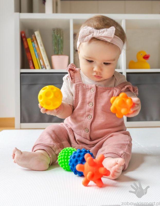 Sensoryczne piłki Tullo Sensorki- 5 szt. - obrazek 5