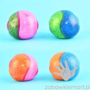 Piłka- gniotek dwukolorowy wypełniony pianką (Robetoy)