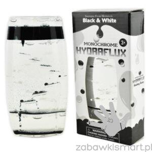 Klepsydra owalna- kropelki czarno- białe (Robetoy)