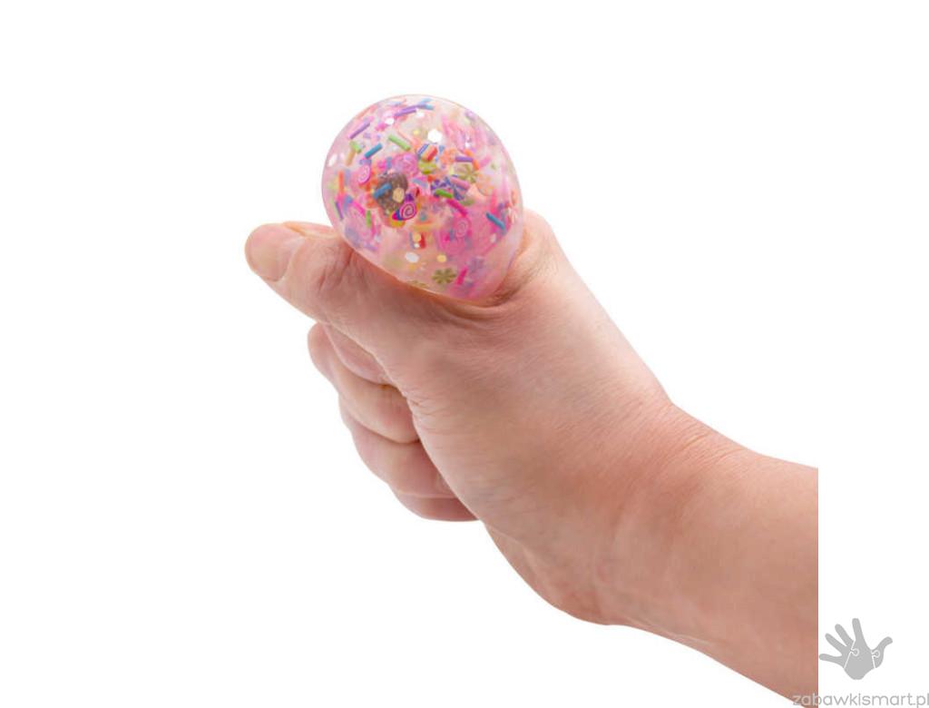 Piłeczki z żelem i drobinkami OneForFun- zestaw 3 szt. - obrazek 2