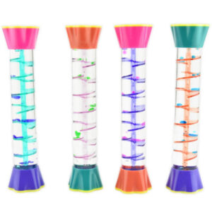 Klepsydra RobeToy- spirala z kolorową cieczą