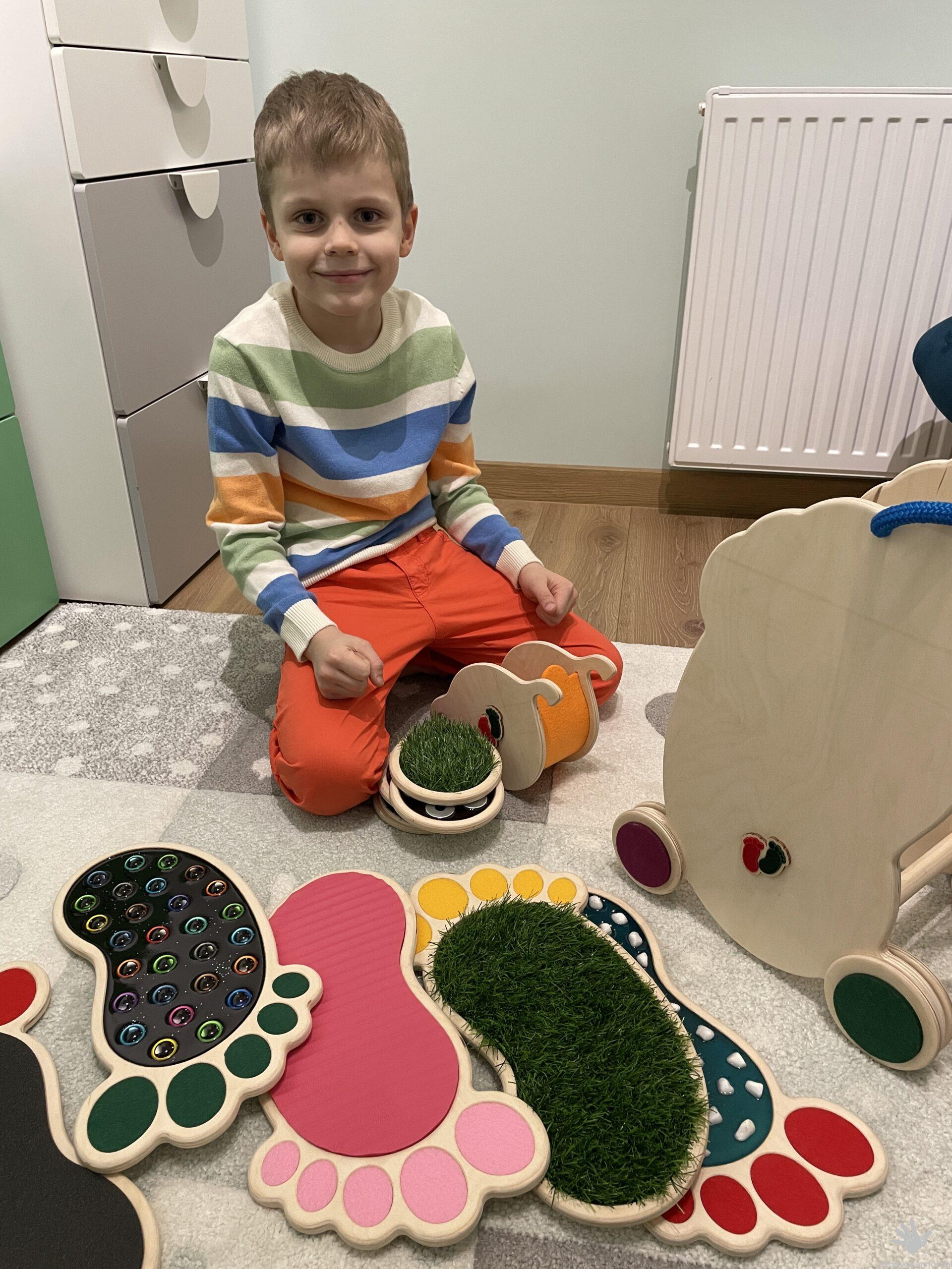 Ścieżka sensoryczna Sensory Feet 2- duży zestaw XL - obrazek 32