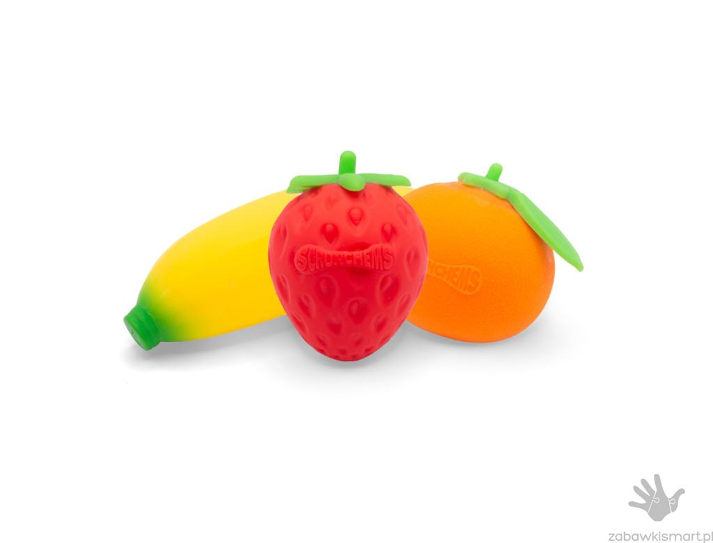 Piankowe gniotki OneForFun- owoce (zestaw 3 szt.) - obrazek 2