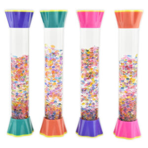 Klepsydra RobeToy- spirala z kolorowymi drobinkami