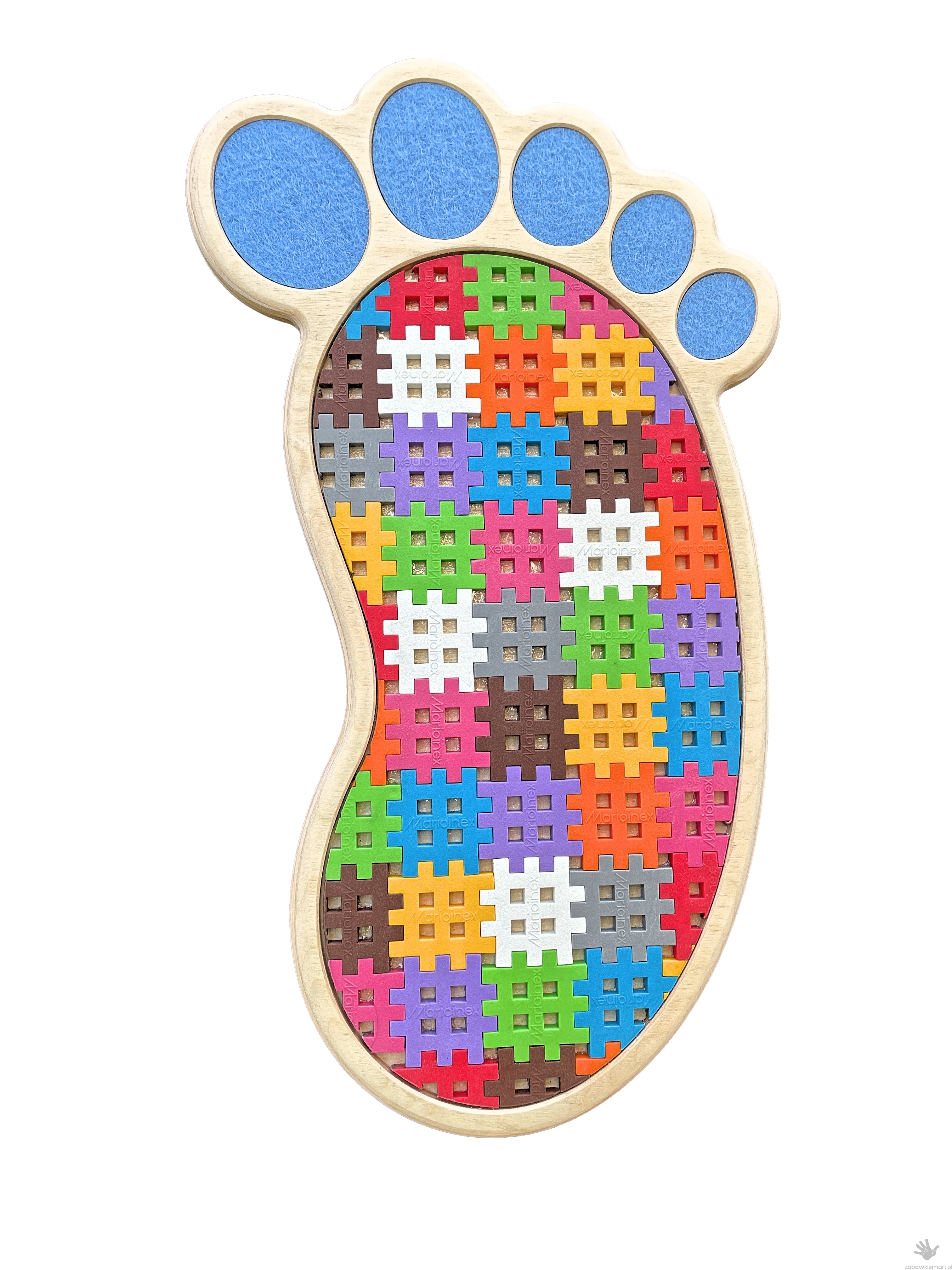 Ścieżka sensoryczna Sensory Feet 2- duży zestaw XL - obrazek 7