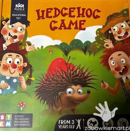 Drewniana Układanka Montessori- nauka liczenia z Jeżem - obrazek 5