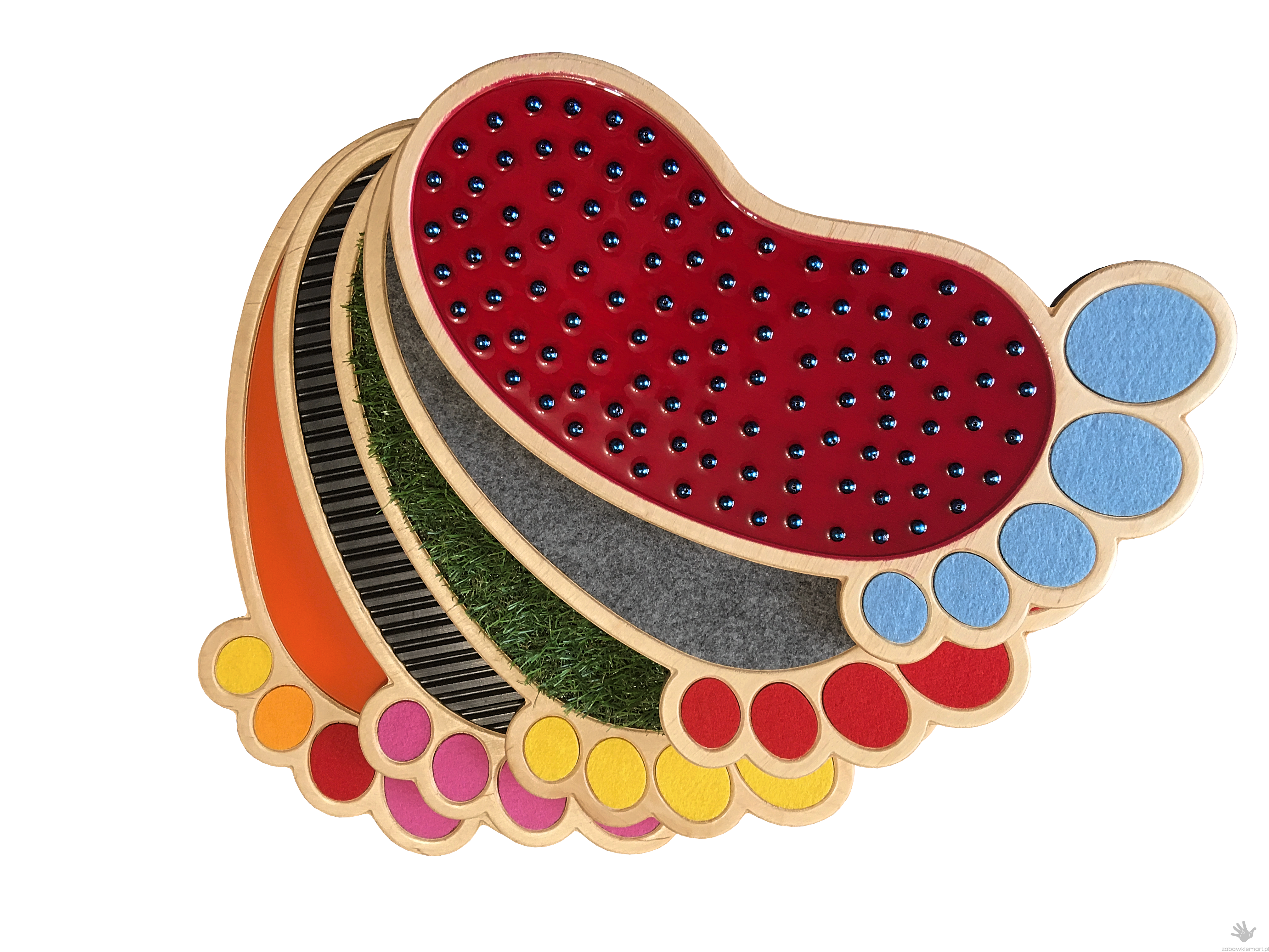 Ścieżka sensoryczna Sensory Feet 2- duży zestaw XL