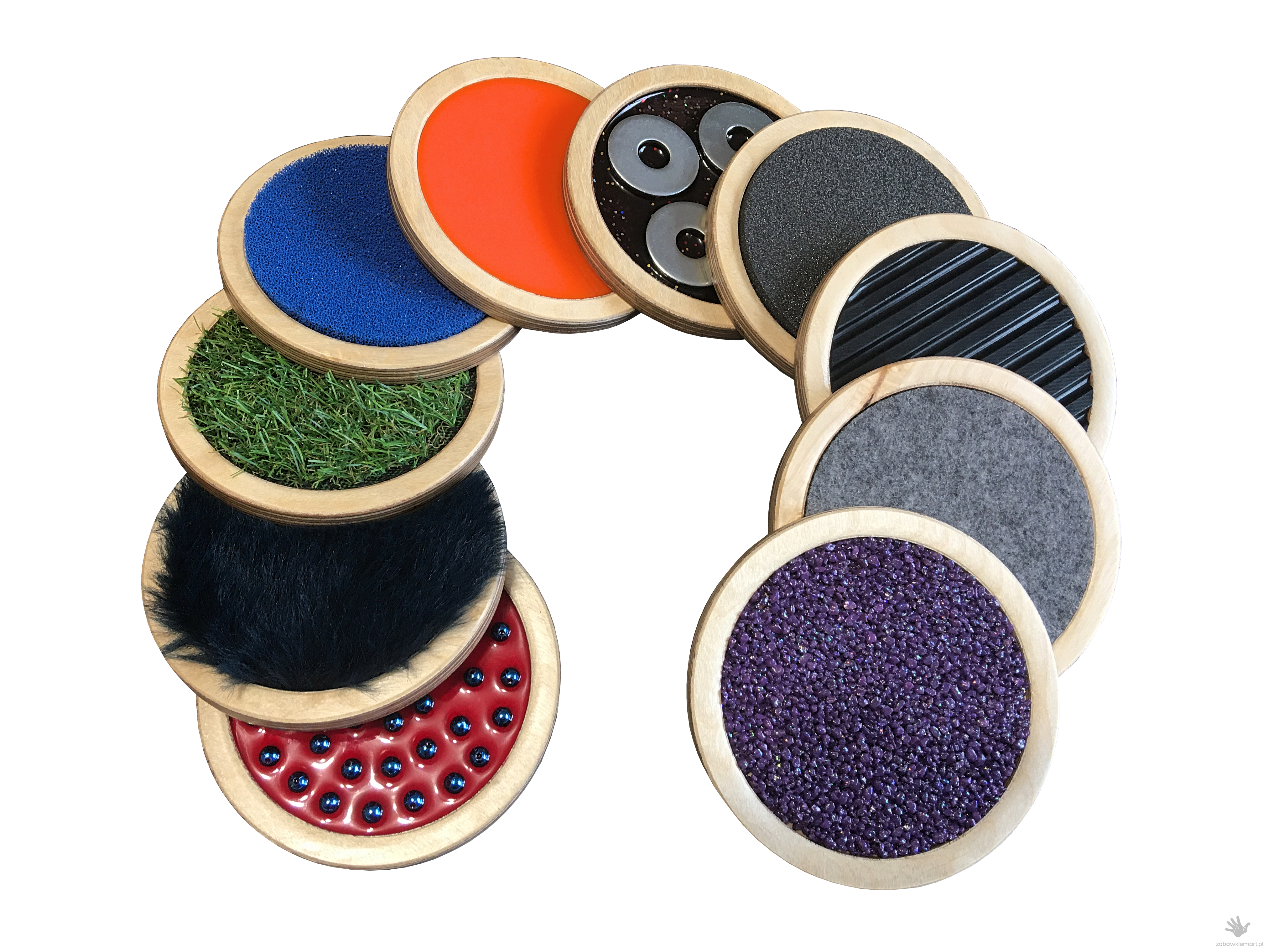 Ścieżka sensoryczna Sensory Feet 2- duży zestaw XL - obrazek 14