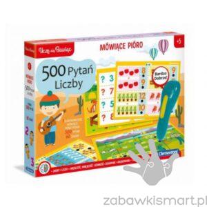 Mówiące pióro 500 pytań- Liczby- Clementoni