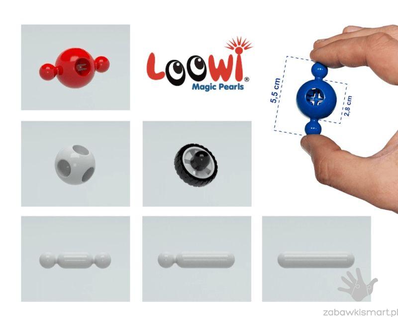 Klocki kuleczki LOOWI- zestaw 70 elementów - obrazek 3