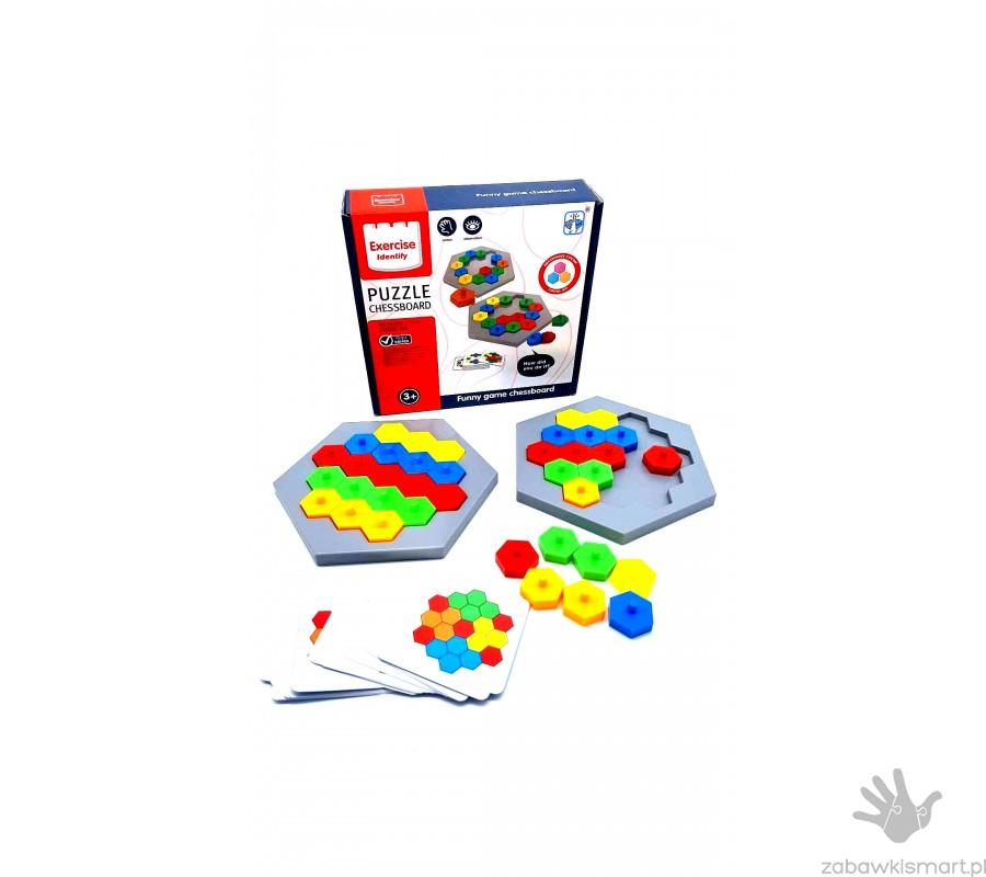 Gra- ułóż według wzoru sześciokąty