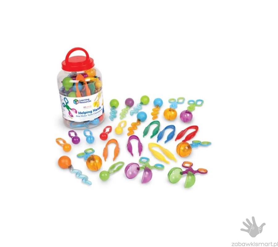 Zestaw narzędzi do małej motoryki Learning Resources- 24 elementy - obrazek 2