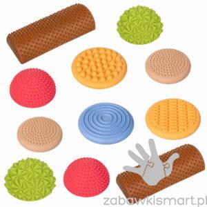 Ścieżka sensoryczna Tullo- zestaw 11 elementów (pastelowa)