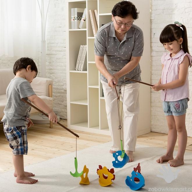 Zestaw do wędkowania Weplay- gra Rock „N” Fish - obrazek 8