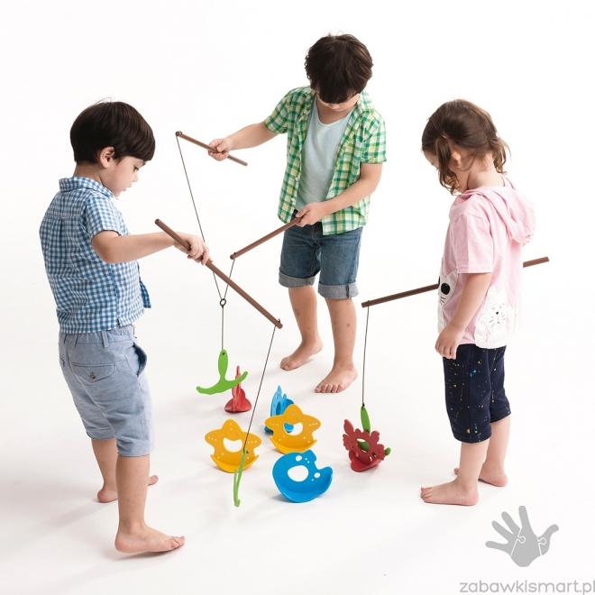 Zestaw do wędkowania Weplay- gra Rock „N” Fish - obrazek 4