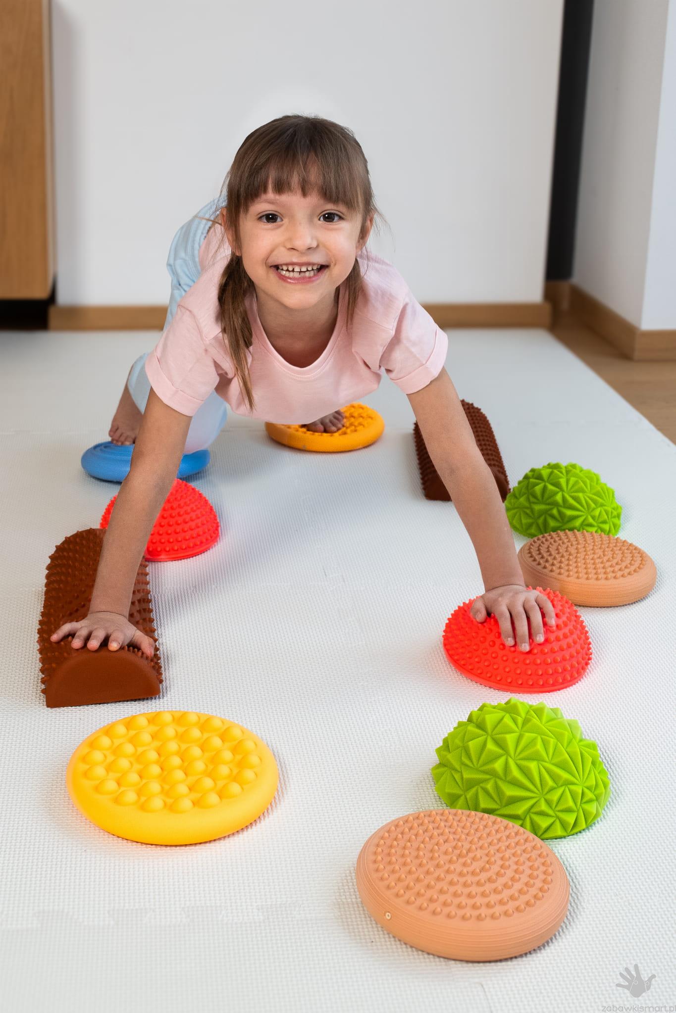 Ścieżka sensoryczna Tullo- zestaw 11 elementów (pastelowa) - obrazek 3