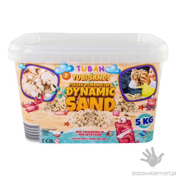 Piasek dynamiczny Tuban- naturalny (box 5 kg) - obrazek 2