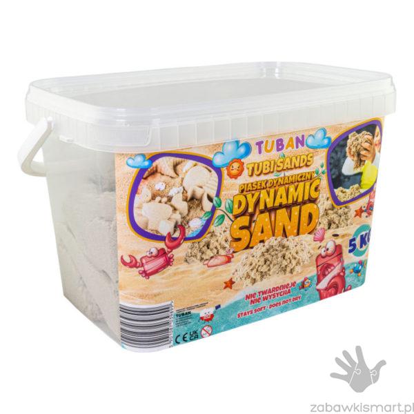 Piasek dynamiczny Tuban- naturalny (box 5 kg) - obrazek 3