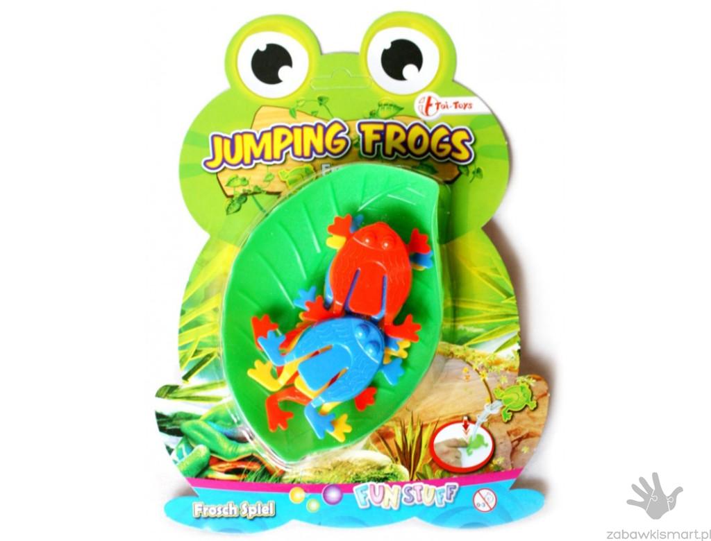 Skaczące żabki na listku- gra zręcznościowa