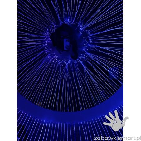 Baldachim światłowodów fi 120 cm z lustrem - obrazek 3