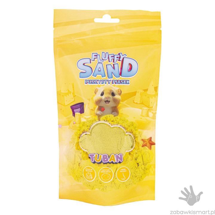 Fluffy sand TUBAN- puszysty piasek zapachowy żółty 90 g