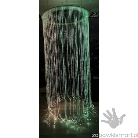 Baldachim światłowodów fi 120 cm z lustrem - obrazek 6