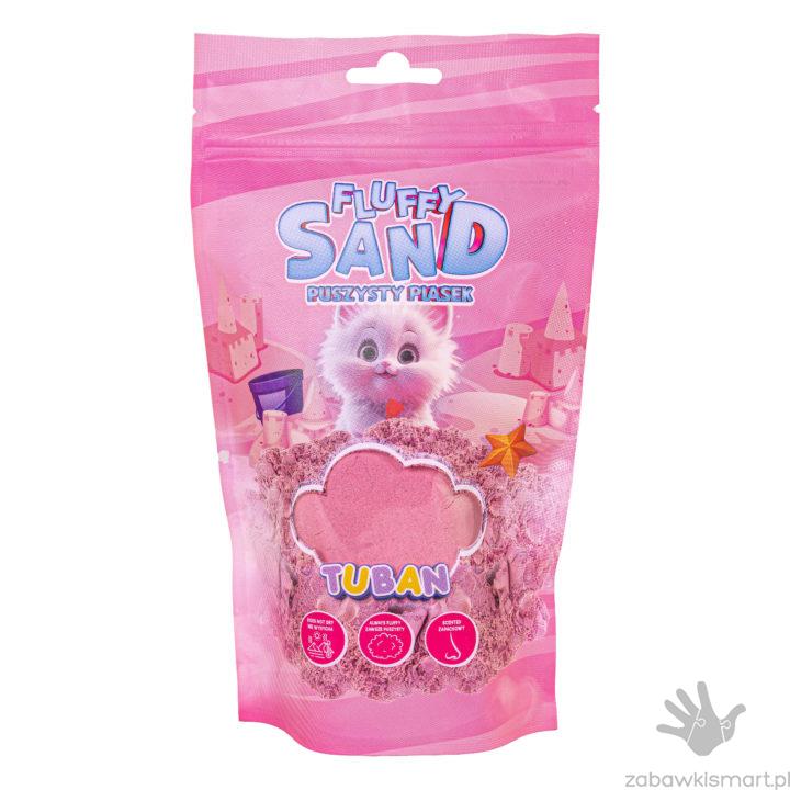 Fluffy sand TUBAN- puszysty piasek zapachowy różowy 90 g
