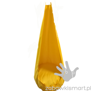 Huśtawka typu kokon- żółty XXL