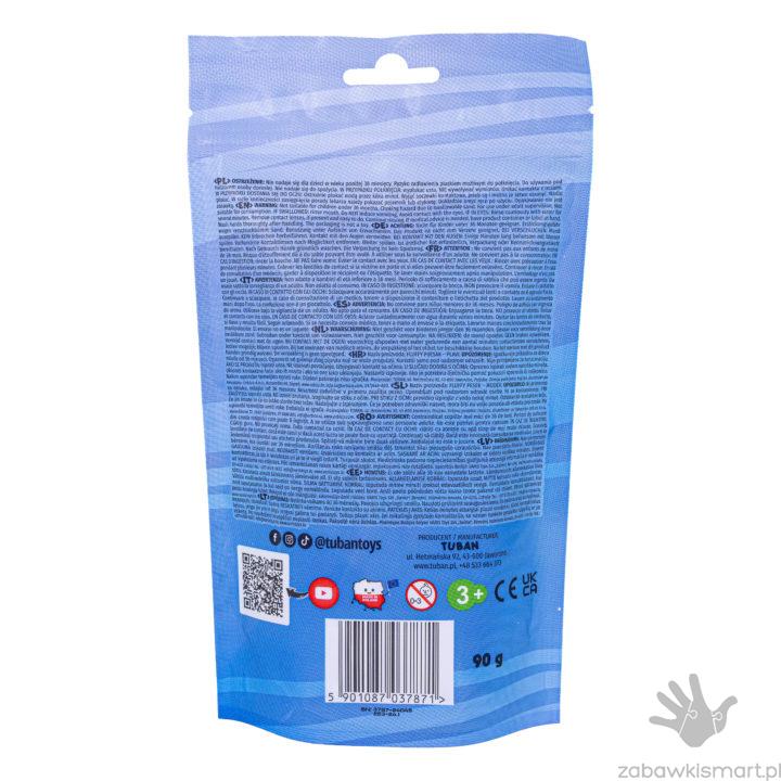 Fluffy sand TUBAN- puszysty piasek zapachowy niebieski 90 g - obrazek 2