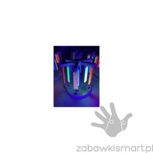 Fluorescencyjne lustrzane dzwonki- karuzela
