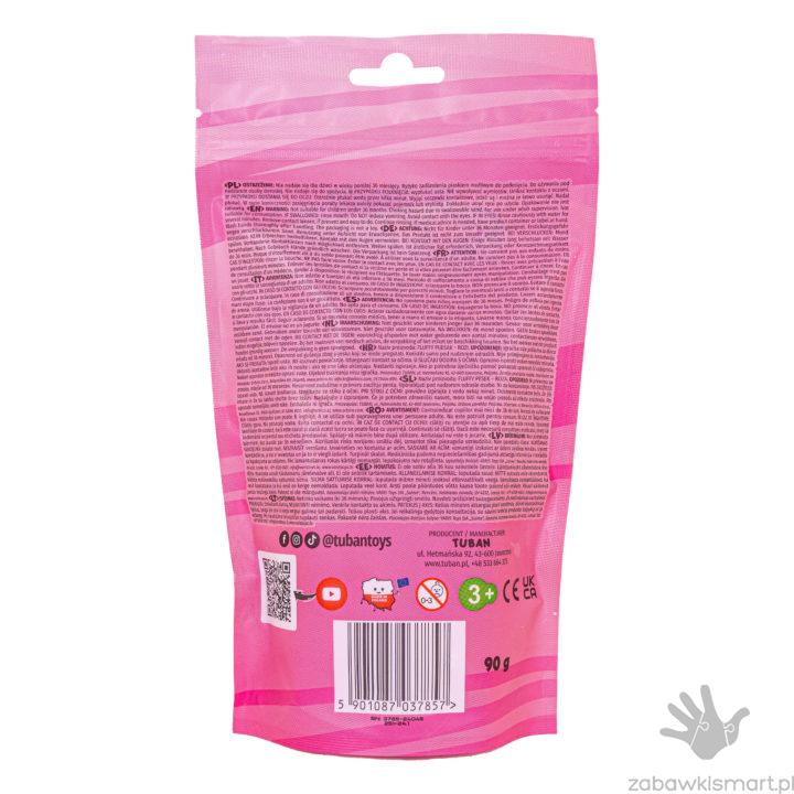 Fluffy sand TUBAN- puszysty piasek zapachowy różowy 90 g - obrazek 2