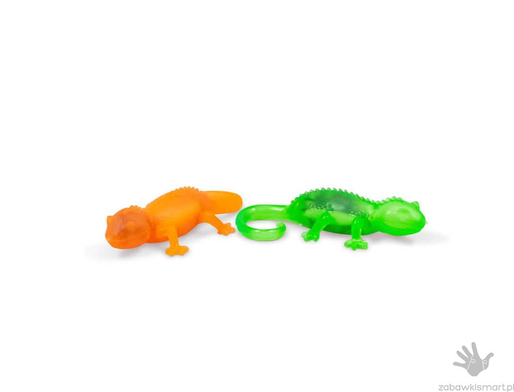 Jaszczurka z robakami i pająkami- gniotek - obrazek 7