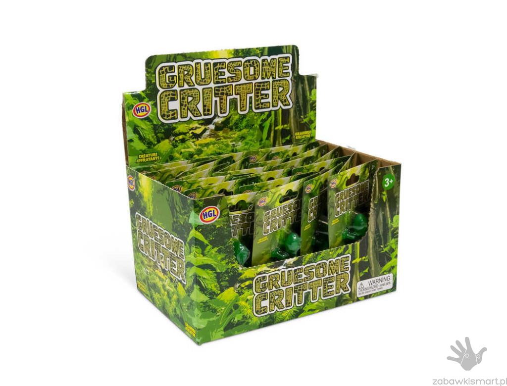 Jaszczurka z robakami i pająkami- gniotek - obrazek 2