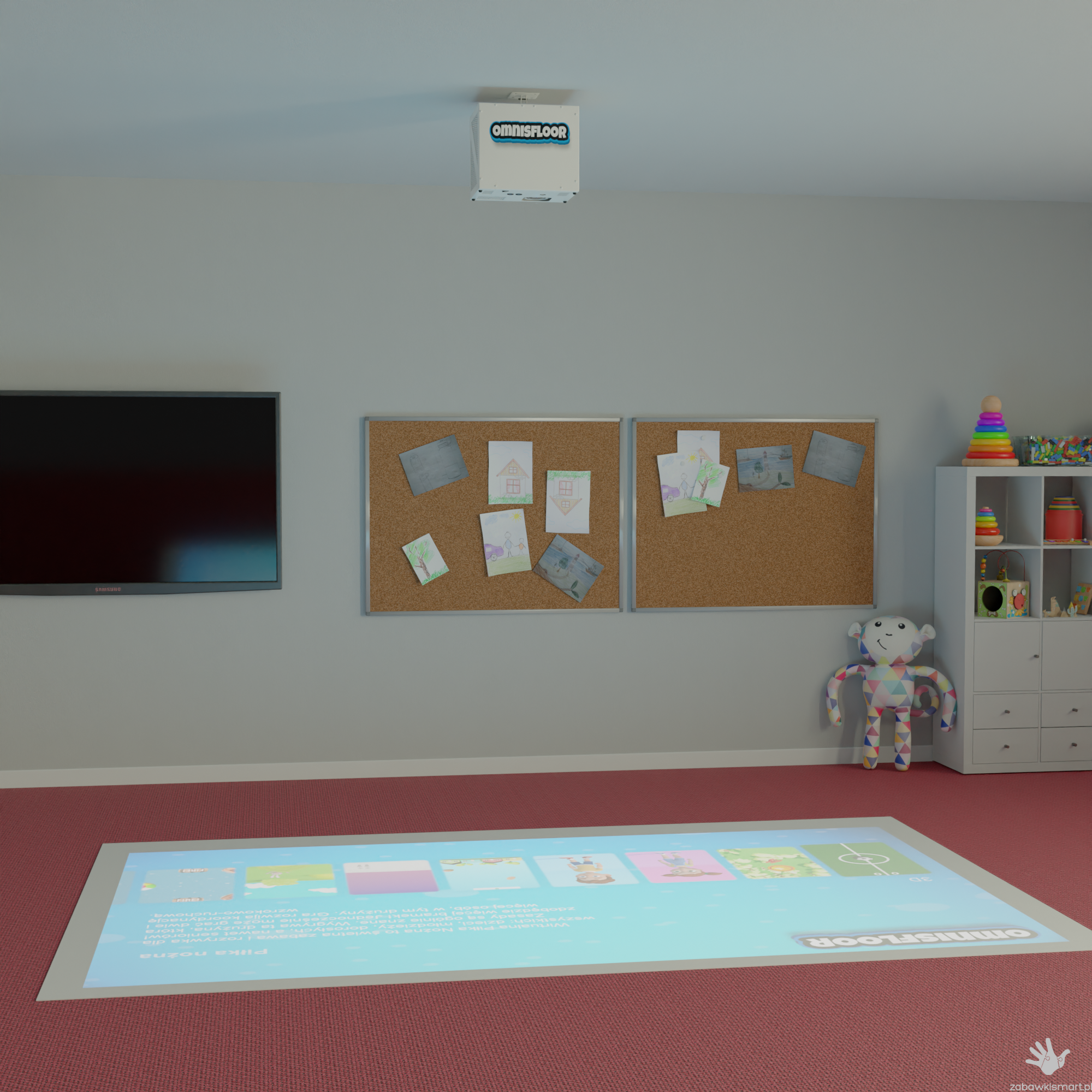 Podłoga interaktywna OMNISFLOOR 3D - obrazek 4
