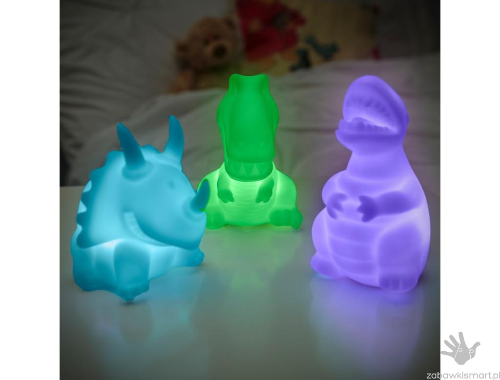 Dinozaury zmieniające kolor- zestaw 3 szt.