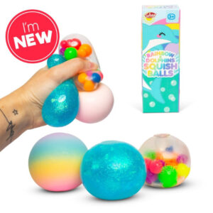 Gniotki OneForFun- Dolphin diddy squish- zestaw 3 szt.