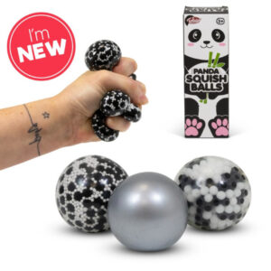Gniotki Panda diddy squish- zestaw 3 szt.