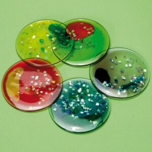 Sensoryczne żelowe kółka TTS- zestaw 5 szt.