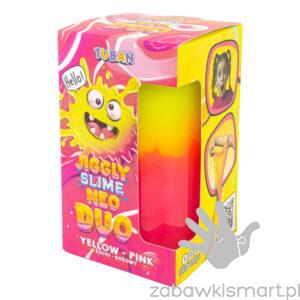 JIGGLY SLIME NEO DUO TUBAN (żółto- różowy) 430g