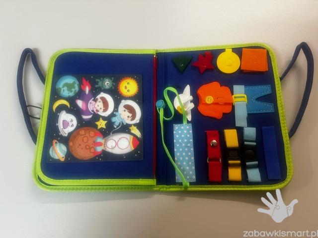 Sensoryczna walizka/książeczka manipulacyjna - obrazek 6