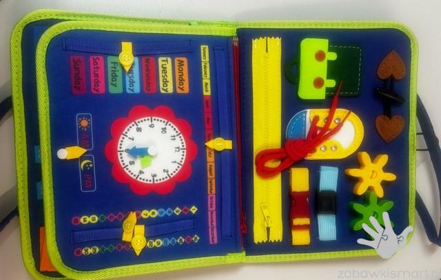 Sensoryczna walizka/książeczka manipulacyjna - obrazek 4