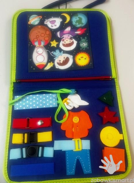 Sensoryczna walizka/książeczka manipulacyjna - obrazek 3