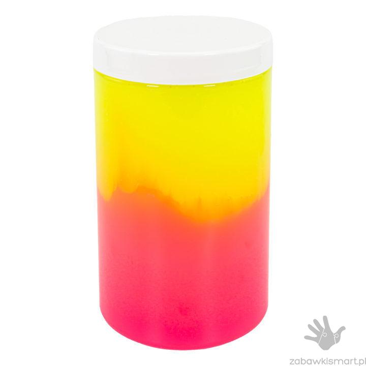 JIGGLY SLIME NEO DUO TUBAN (żółto- różowy) 430g - obrazek 4