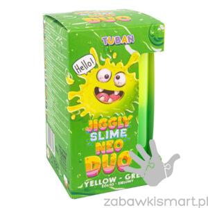JIGGLY SLIME NEO DUO TUBAN (żółto- zielony) 430g