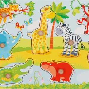 Puzzle Goki- AFRYKAŃSKIE ZWIERZĄTKA