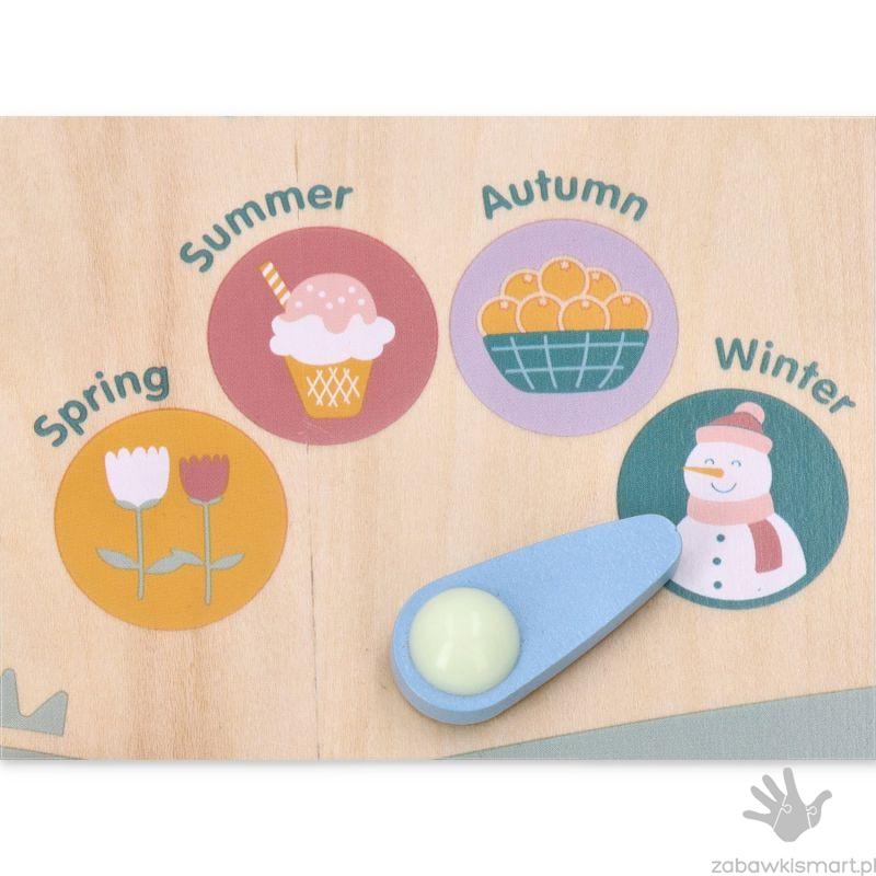 Drewniany kalendarz i zegar PolarB- VIGA - obrazek 5